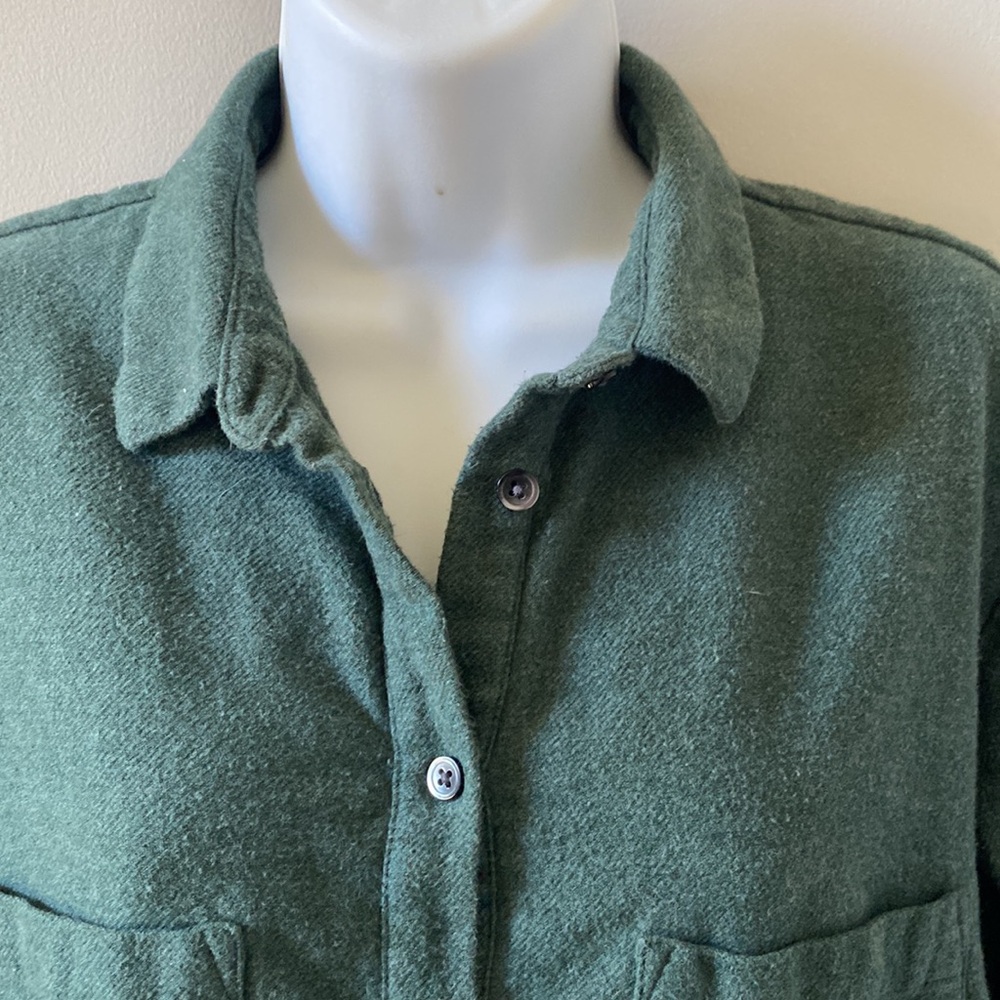 MADEWELL 100% Cotton, Long Sleeve, Small, Green - Picture 2 of 6